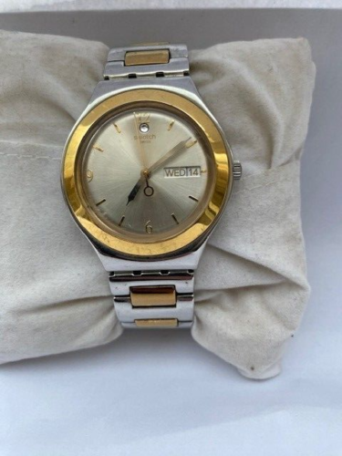Swatch Irony Swiss Made Unsex Day&Date 50MT WR Quartz Bracelet Watch - Picture 4 of 10