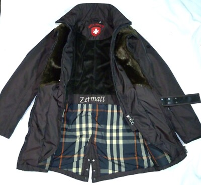 Wellensteyn Zermatt Jacke Parka Damen Winterjacke S Braun
