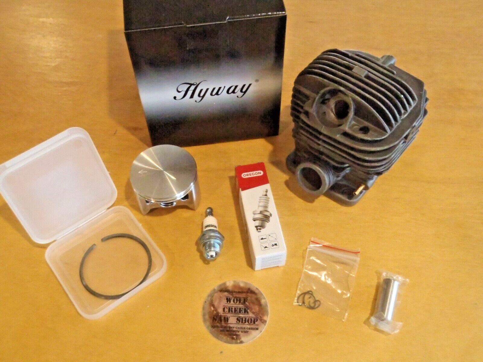 Hyway Big Bore Nikasil cylinder piston for Dolmar Makita DCS 6401 7900 54mm