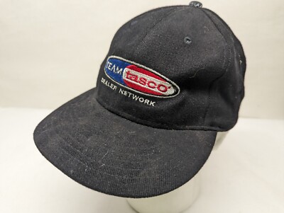 Team Tasco Dealer Network Baseball Hat Cap Snapback Canvas Vented Onesize VTG +