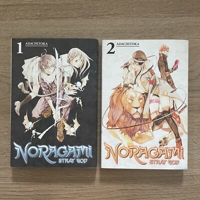 NORAGAMI STRAY GOD Manga Volumes 1 +2 Adachitoka