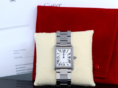 【ゆで卵】Cartier Tank 時計 シルバー SMサイズ ゆで卵】Cartier Tank 時計 シルバー SMサイズ ゆで卵】Cartier Tank