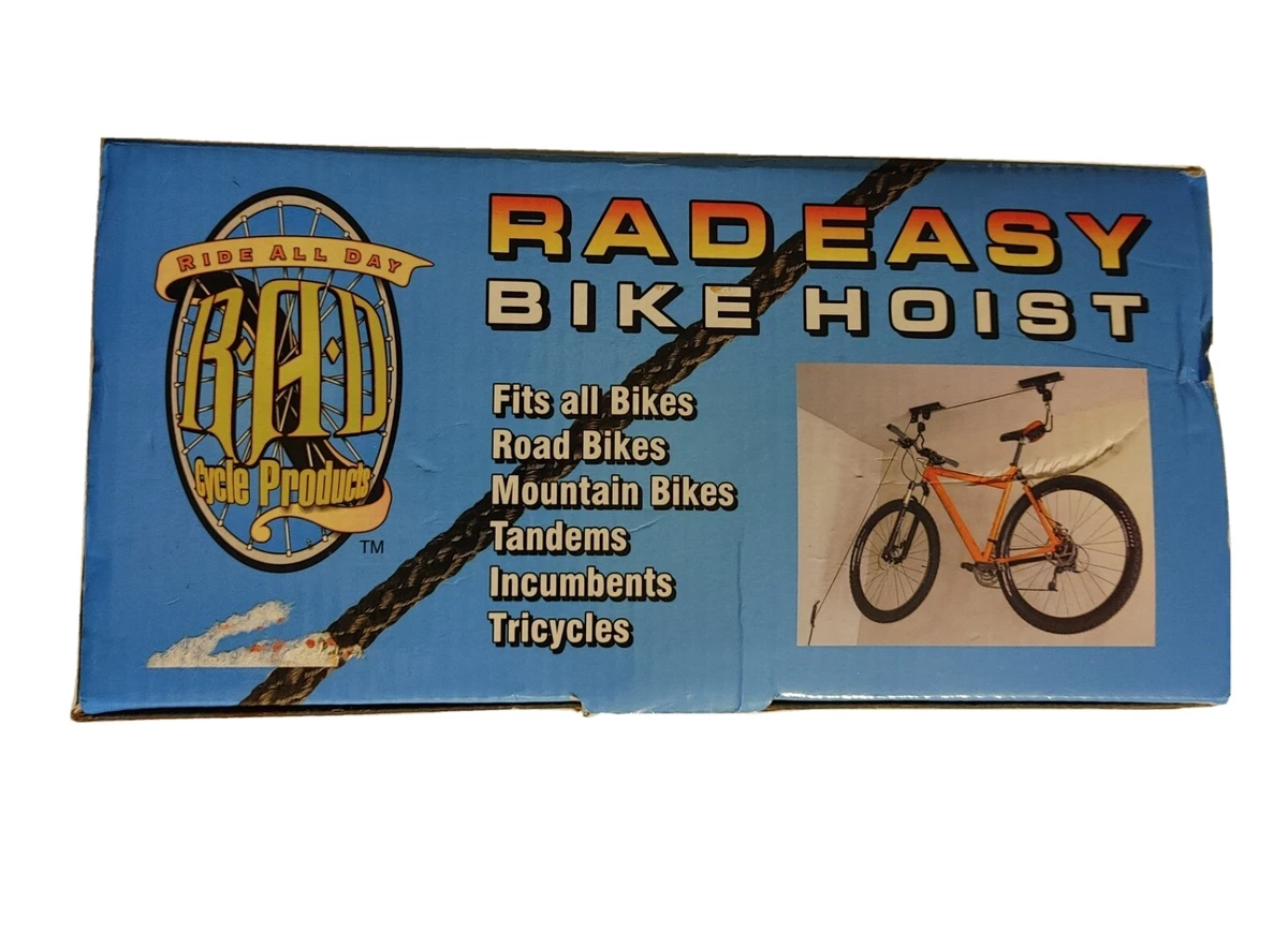 RAD Cycle RAD EASY BIKE HOIST Garage Fits All Bikes 2007 Bicycle Lift Storage