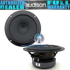 AUDISON PRIMA AP6.5P 6.5" 4-OHM 330W MID-BASS MID-WOOFERS SPEAKERS CAR AUDIO NEW