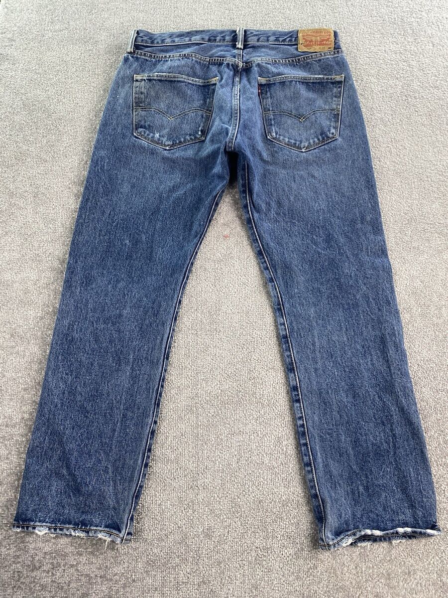 Levis 501XX Jeans Mens 36x30 Blue Denim Classic Original Levis 501XX Jeans Mens 36x30 Blue Denim Classic Original