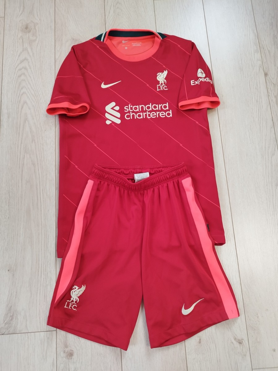 Sz XL Boys Liverpool football jersey 2021/2022 home shirt Virgil