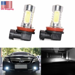 rav4 h11 fog matrix 6000k corolla camry bulb 2x toyota led light