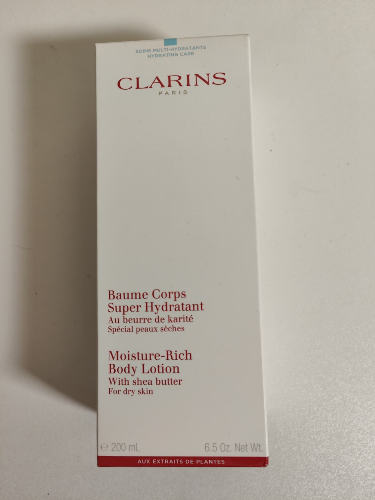 Clarins Dry Skin Moisturising Body Lotion With Shea Butter Unisex 200Ml - Image 2