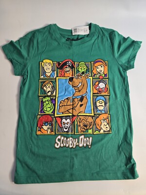 Scooby Doo Mystery Inc Daphne Velma Shaggy Fred Monsters T-shirt Youth 8/10