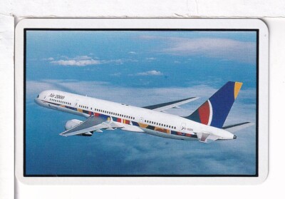 Single Airline Playing Card ''Air 2000, AMM  104A'' Chan/Mertens, Stand
