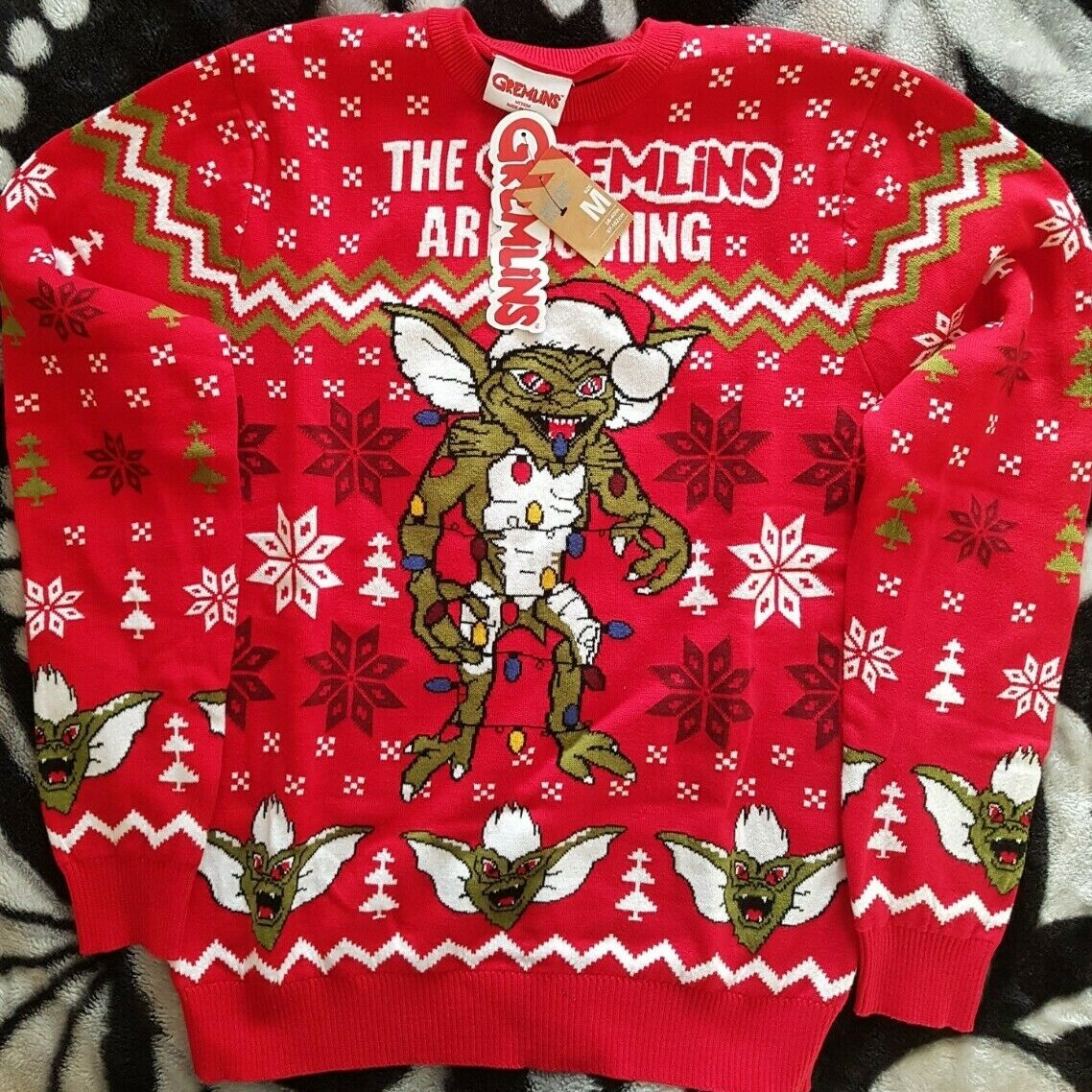 Gremlins Christmas Jumper - UK Primark 