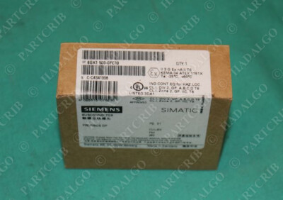 Siemens, 6GK1-500-0FC10, Profibus DP Bus Connector DB9 PLC