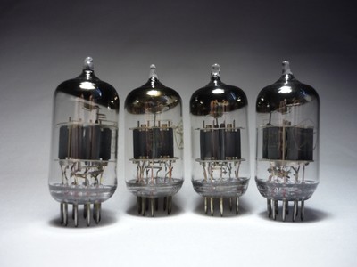 4pcs. 6N1P / 6Н1П  ~ 6N1, ECC87 Double triode NEW. SAME DATE 1978