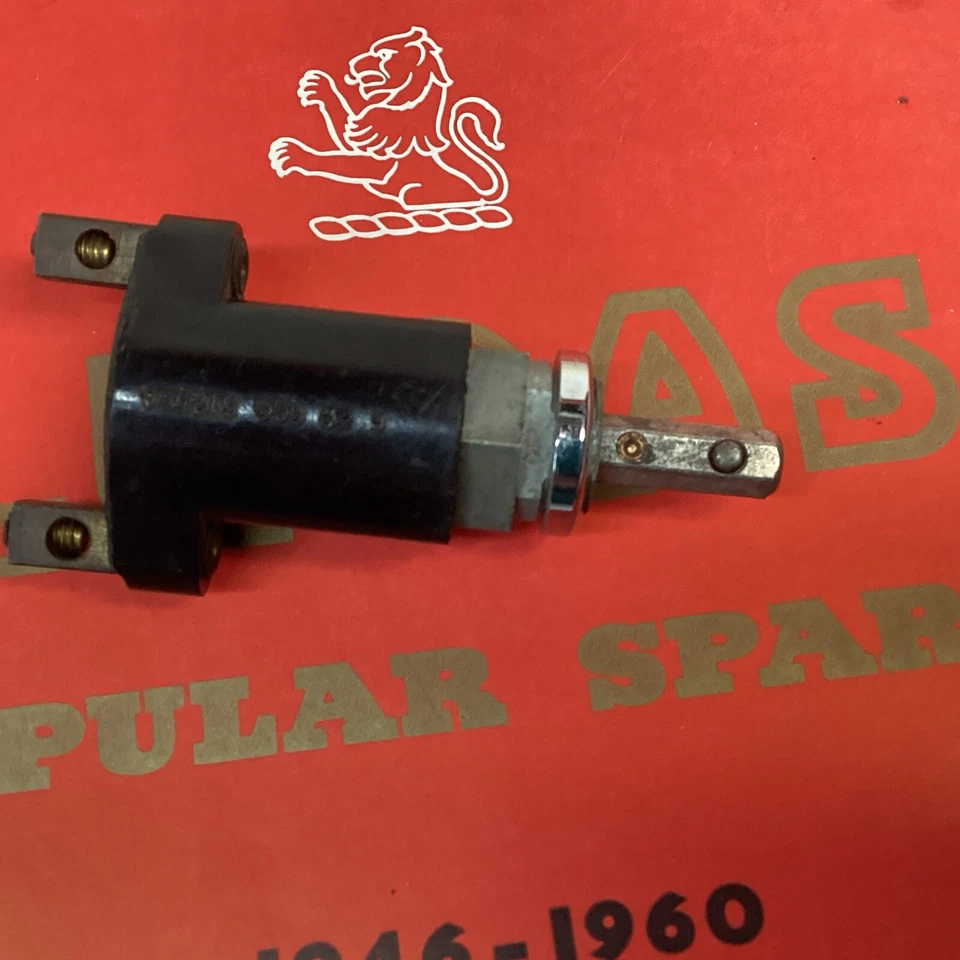 Interruptor de arranque Lucas Alvis TA21 TC21 TC2 gris Lady & Tickford cupé 1951-55 nuevo de stock Foto 2 de 4