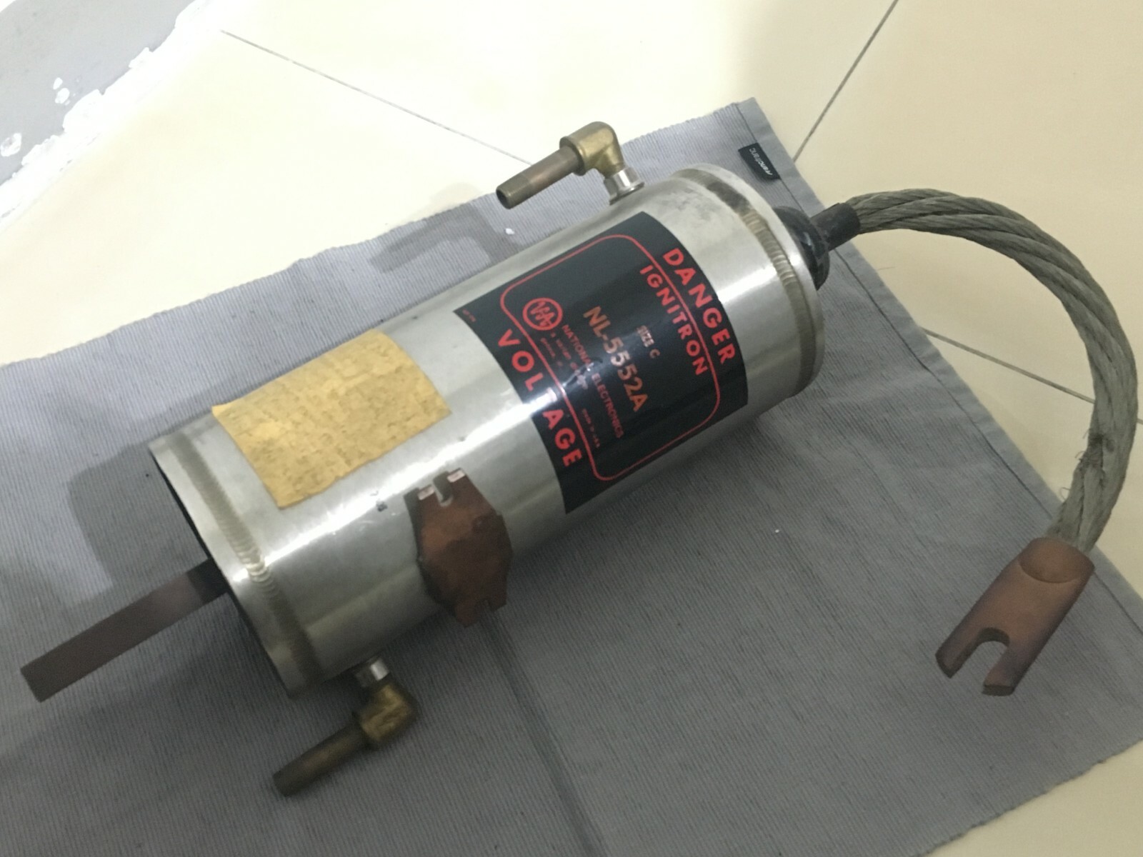 1pcs NATIONAL NL5552A SIZE C 140Amperes Ignitron Tube NOS eBay