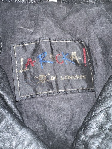 Vintage 80’s Rocka Di Londres Leather Jacket - Picture 2 of 7