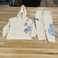 Bluey Graphic Hoodie  Jogging Pants Size 3T NWT