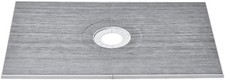 Shower Curb Kit, 48"X72" Shower Pan Kit with 6.3" Central Drain, Lightweight EPS