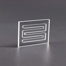 Plankton Counting Glass Slide Cell Counting Chamber 5/10ml Winding Groove 1pc