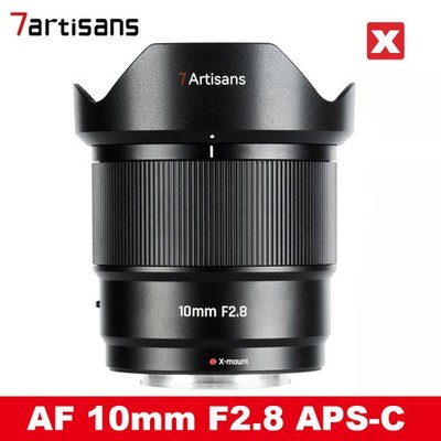 7Artisans 10mm F2.8 Auto Focus APS-C Ultra Wide Angle Lens for Fujifilm Fuji X