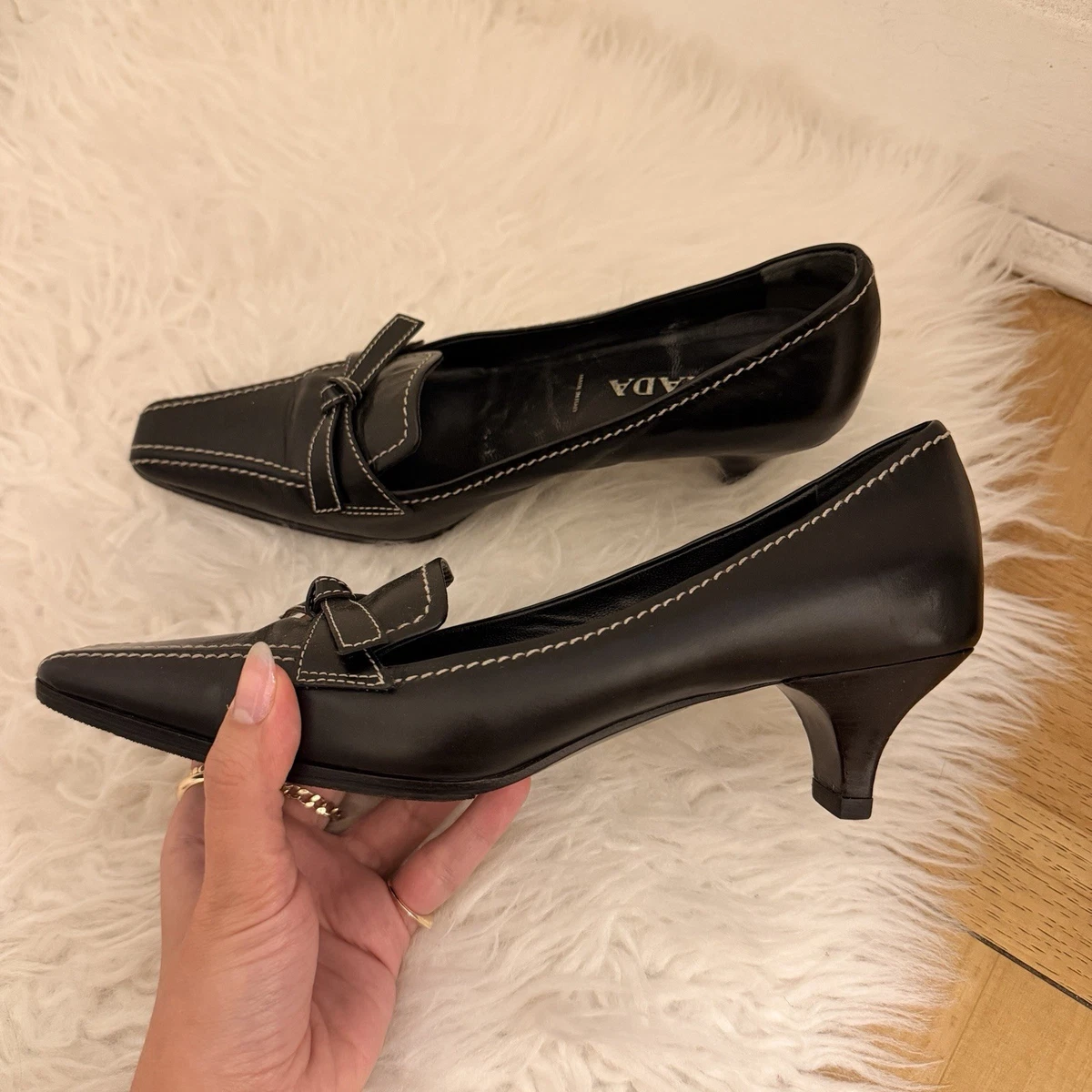 PRADA Women's Pump Square Toe Heels for sale | eBay