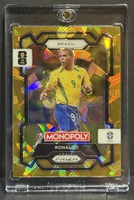 2026 Prizm Monopoly FIFA World Cup Brazil Ronaldo Nazario Gold