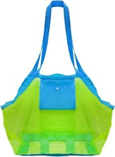 Mesh Beach Toys Bag Extra Large Beach Bags Totes Sand Tote Bag Storage Bags