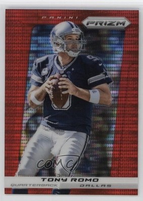 2013 Panini Prizm Target Red Pulsar Prizm Tony Romo #152 7xr