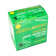 Green Fresh Extra Strength Herbal Dieters Tea 30 Count , 2.11 Ounces