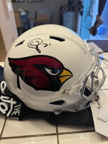 Patrick Peterson Arizona Cardinals Signed Replica Football Helmet