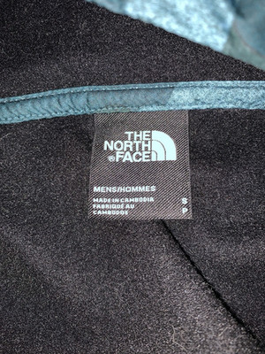 The North Face Herren Windbreaker Jacke Kapuze Camouflage Polyester S