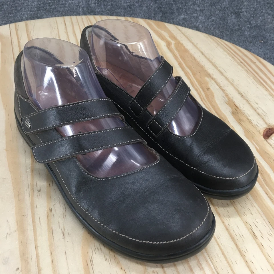 Finn Comfort Shoes Womens 38 Jerez Mary Jane Black Casual Comfort Low Top Flats - Image 3 of 4