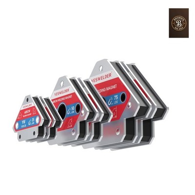 25 LB & 50LB & 75 LB Welding Magnet 6 Pieces of Magnetic Welding Holder 25 LB...