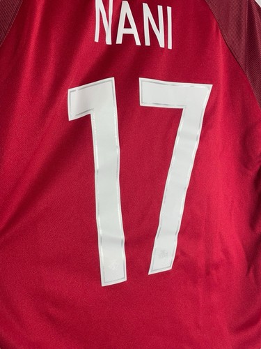 #17 Nani Nationalmannschaft Portugal Nike Jungen Fußball Shirt Fußball Trikot - Bild 9 von 14