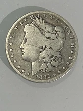 1895-O Morgan Silver Dollar | New Orleans Mint | 90% Silver | Circul (NJL029647)