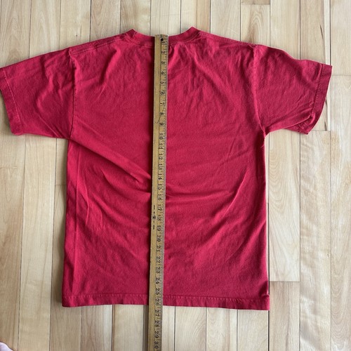 Rare Y2K Vintage Volcom Scary Clown Short Sleeve Red Graphic Shirt Size Medium - Picture 4 of 6