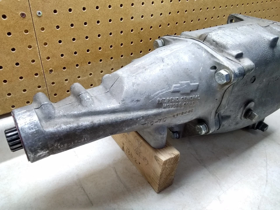 Borg Warner T10 reconstruido de colección 4 velocidades, relación amplia, 1963 Impala SS Biscayne, EE. UU.! Foto 3 de 4