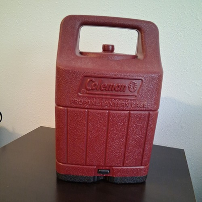 #ad #ad New COLEMAN 5152D740T 2 Mantle Propane Lantern w Red Hard Case and Box 08 96 $29.98