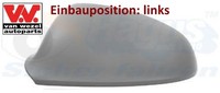 VAN Wezel 3749843 Abdeckung FüR AußEnspiegel Links FüR Opel