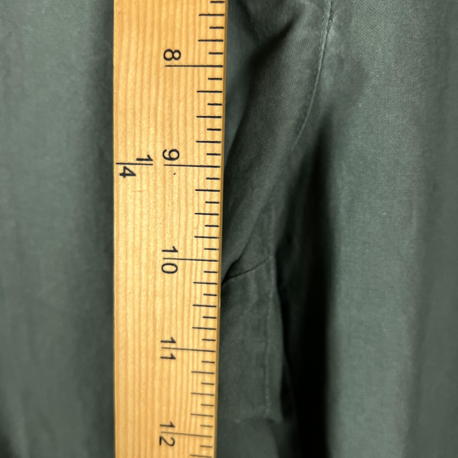 Eileen Fisher Pants Womens XL Green Sailcloth Cropped Carpenter Utility