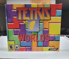 New Tetris Worlds PC computer Game Windows 95 98 ME Sealed Vintage