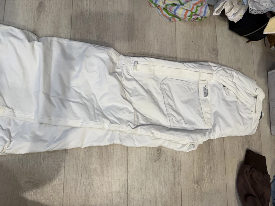 Pantalones The North Face blancos 'nieve/esquí', grandes para mujer Foto 3 de 4