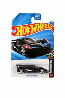 Hot Wheels Bugatti Bolide 1:64 HW Starting Grid Diecast Car Black Blue Red White