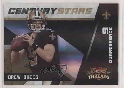 2010 Panini Threads Century Stars Century Proof 97/100 Drew Brees #7 HOF 9o3