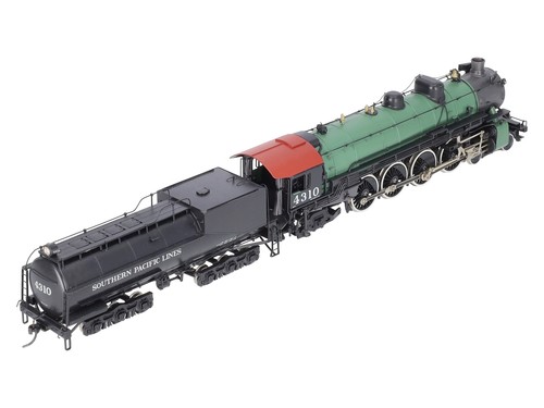 Key Imports HO Scale BRASS SP Lines MT-1 4-8-2 Mountain Steam Loco & Tender - FP - Picture 11 of 12