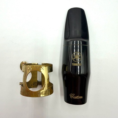 Alto Saxophone Mouthpiece Yamaha Custom 4CM Selmer Ligature