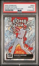 SHOHEI OHTANI 2022 Panini Donruss Bomb Squad  #BS-3 Rapture PSA 10 GEM MT!!