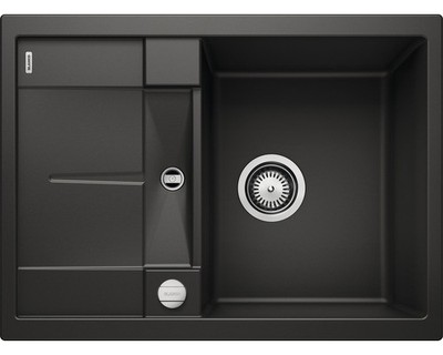 Spüle Blanco METRA 45 S Compact 680 x 500 mm schwarz 525913