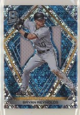 2020 Chronicles Spectra Neon Blue Prizm Silhouettes 92/99 Bryan Reynolds #93 0c6