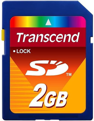 2 GB SD Flash Memory Card (TS2GSDC)